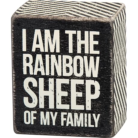 Primitives By Kathy 2.5" X 3" Wooden Box Sign: "I Am The...