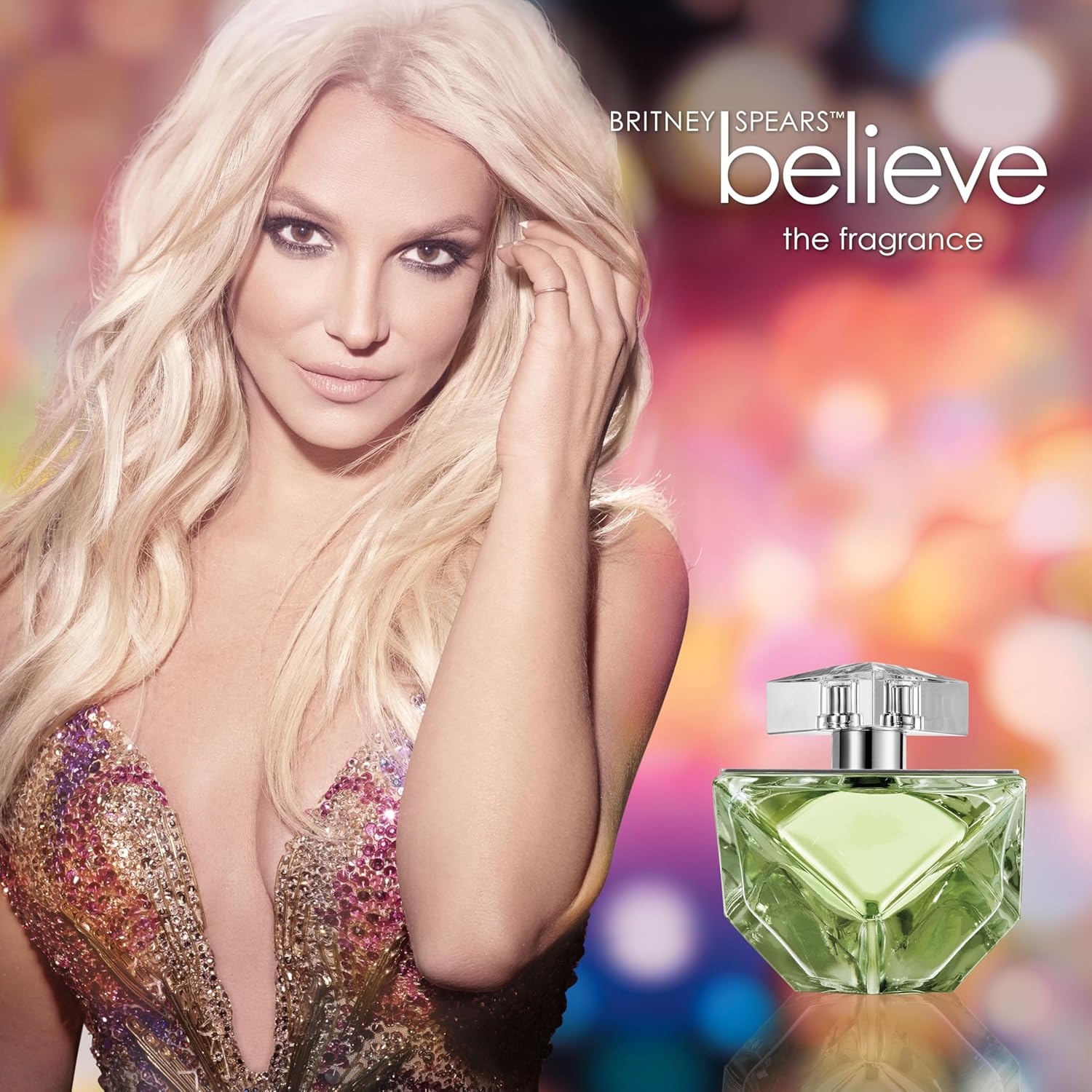 Britney Spears Believe, Eau De Parfum EDP Spray for Women, 3.3 Fl Oz - Image 4