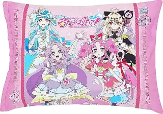 MORIPiLO 子供 枕 子供用枕 名探偵 プリキュア 【 肌に優しい 枕カバー 綿100％ 】 子供枕 綿 洗える枕 pillow | 約28x39cm （名探偵 プリキュア）