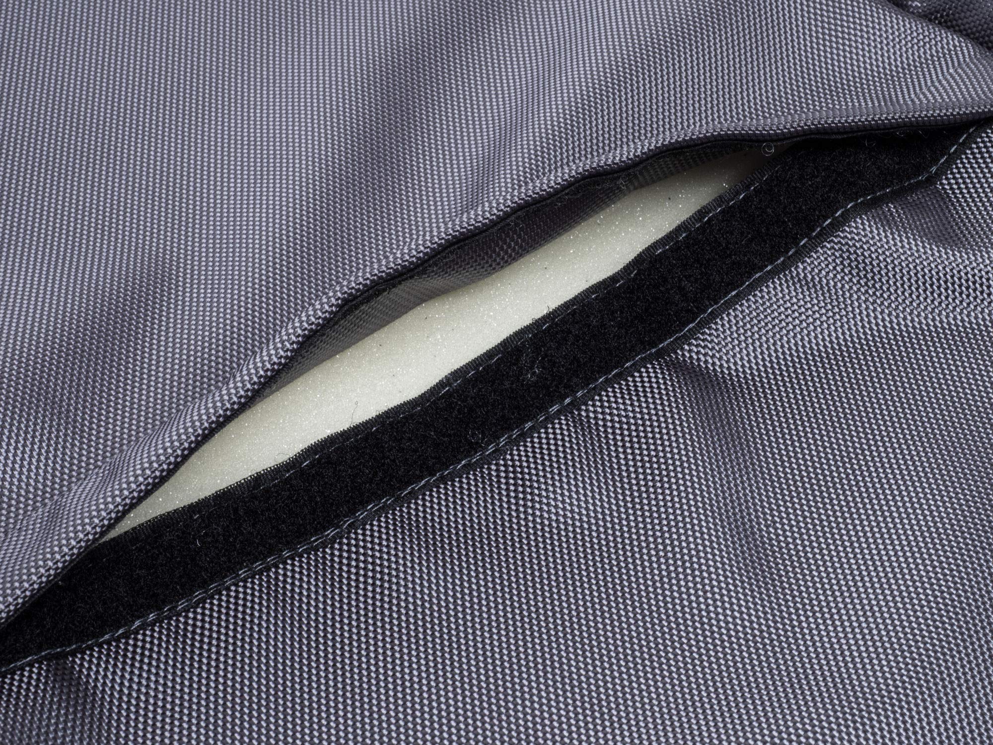 Petface Colchón Impermeable de Espuma viscoelástica para Perro, 100,5 cm, Color Gris