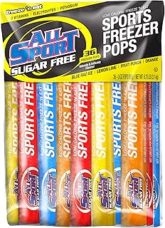 All Sport Zero All Sport Hydration Freezer Pops, 36 CT (Variety Pack (Sugar-Free)) 36 Count (Pack of 1)