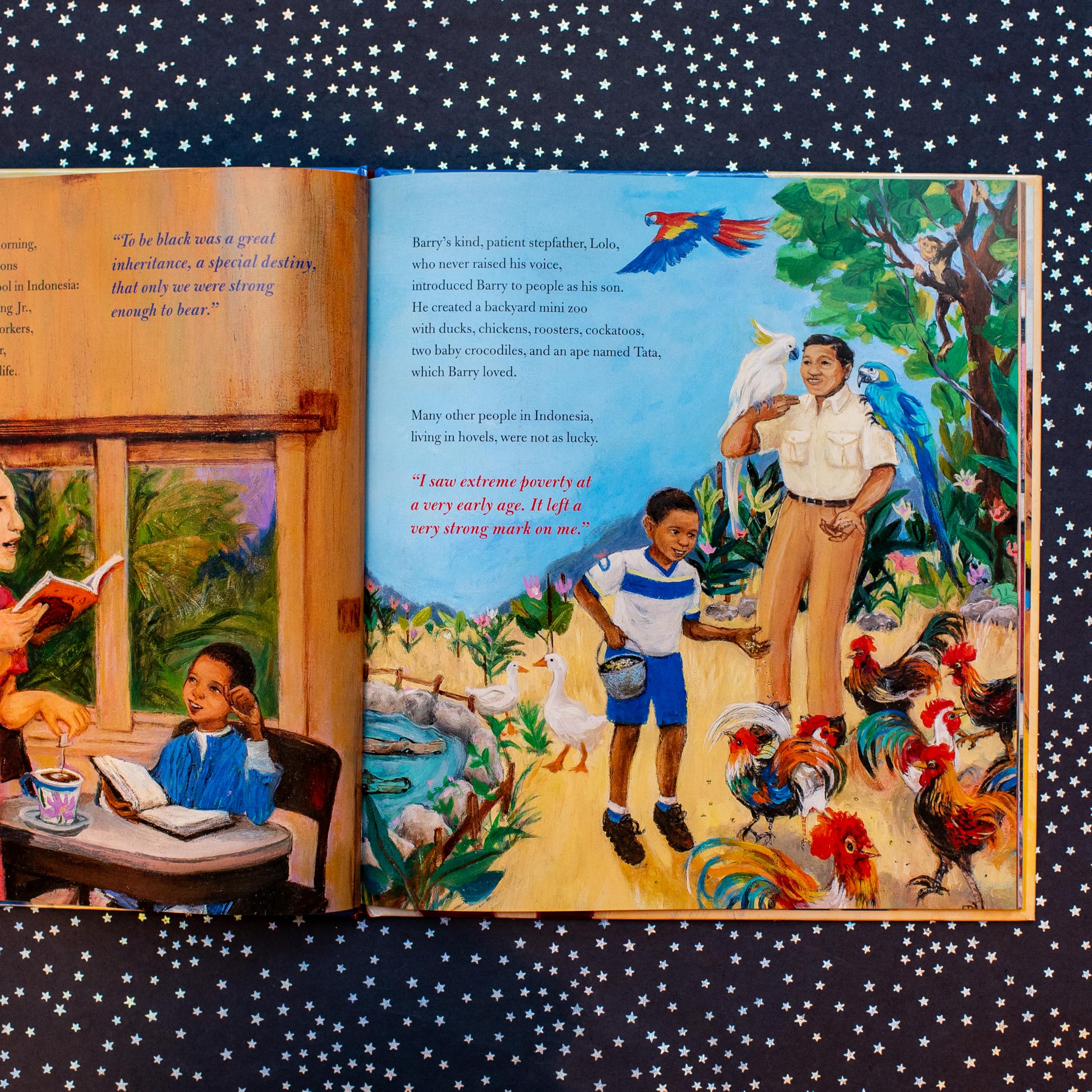 Beacon of Hope: The Life of Barack Obama (A Big Words Book) - Image 5