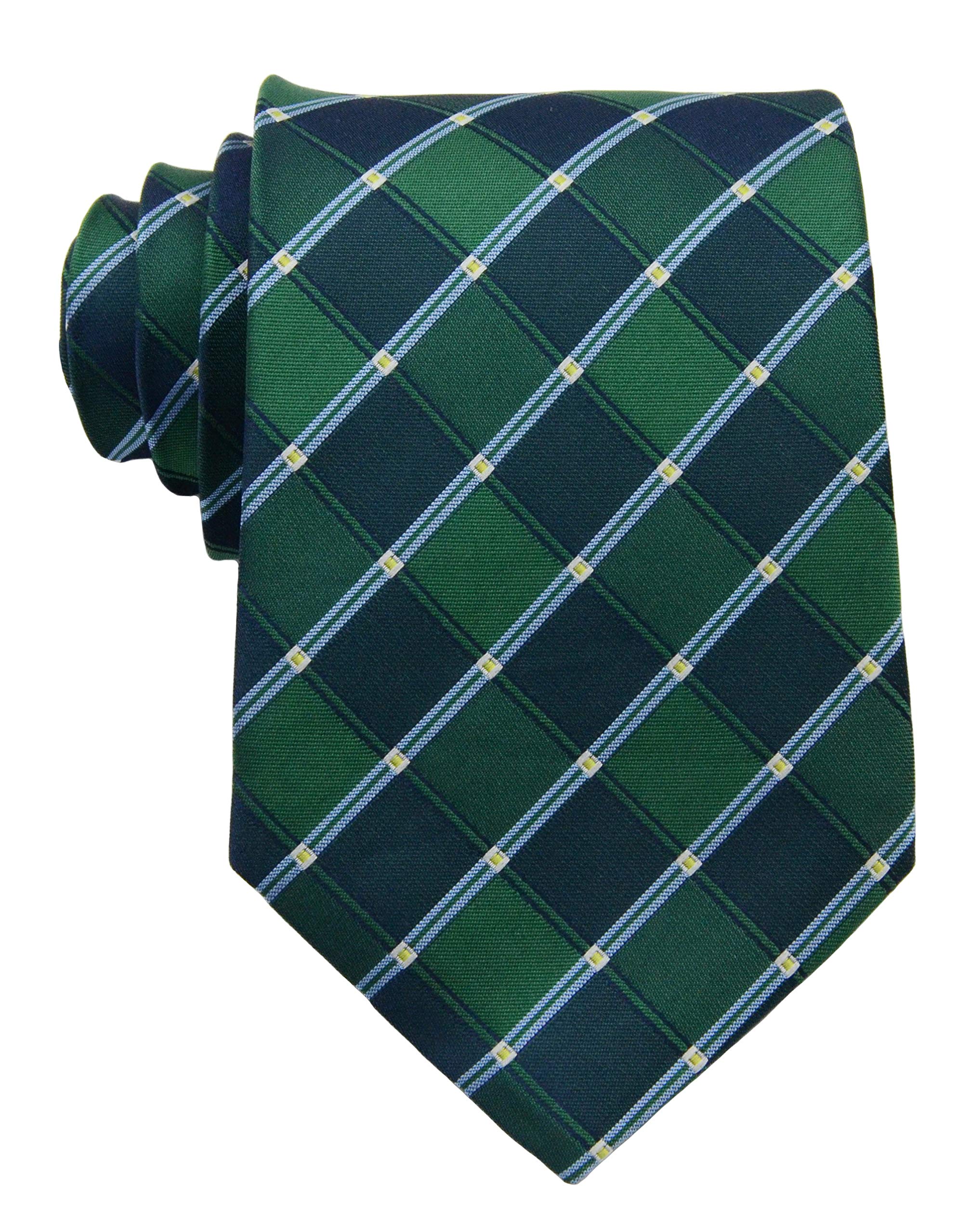 New Classic Men's Plaids Checks Silk Tie Necktie