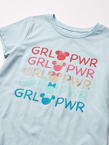 Miniatura 2 de Tienda Essentials Disney Marvel Star Wars Frozen Princess Camisetas de manga corta para niñas y niños pequeños, multipaquetes