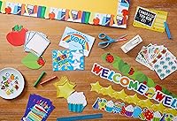 Vista 5 de Eureka Decoraciones de aula con recortes de papel con forma de manzana para profesores, 36 piezas