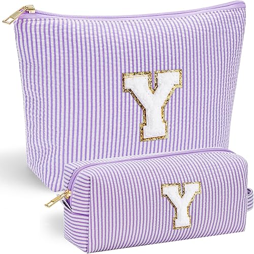 Miniatura 138 de YOOLIFE Regalos del Día de la Madre para Mujeres Bolsa de Maquillaje Inicial 2 Bolsa de Cosméticos Bolsa de Maquillaje de Viaje Regalos