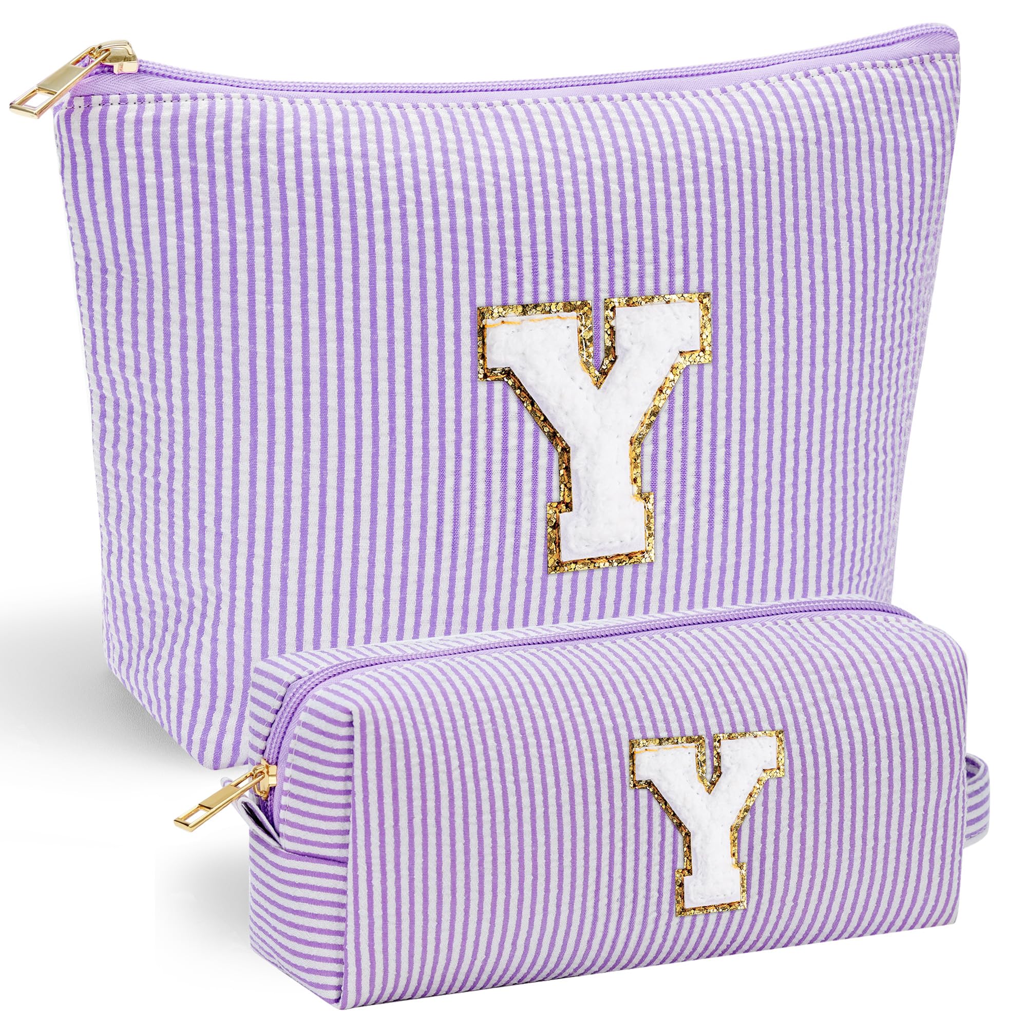 YOOLIFE Daughter Gifts Cosmetic Bag - Make Up Bag for Women - Personalized Bridesmaid Gifts - Travel Size Toiletries
