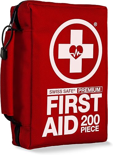 Miniatura 2 de Kit de primeros auxilios de lujo 200 unidades artículos médicos FDA para el hogar la oficina y camping además trae elementos para supervivencia al