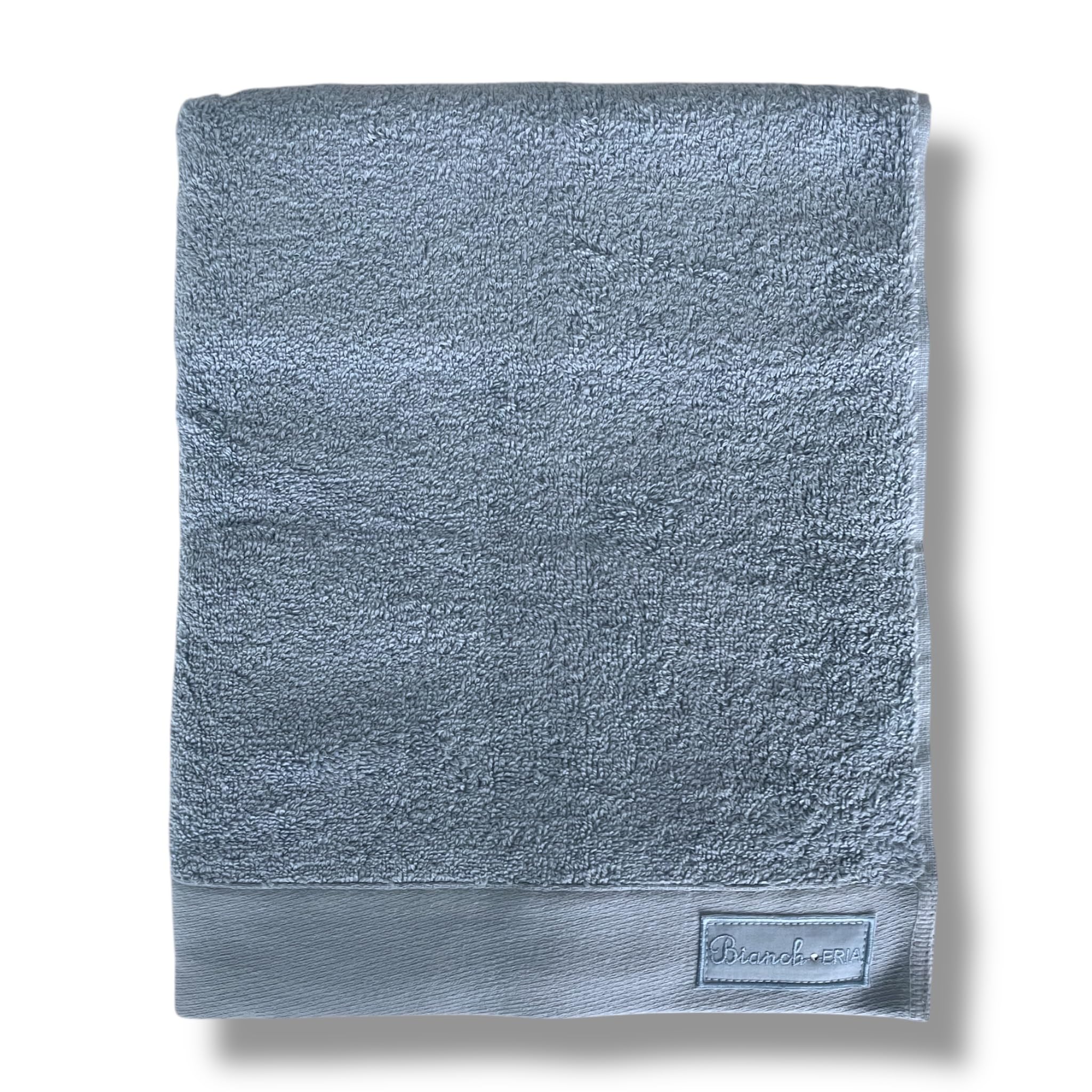 Bifulco Biancheria Set di 6 asciugamani in spugna di cotone 3 viso + 3 ospite 500 gsm Art. Torino (Azzurro)