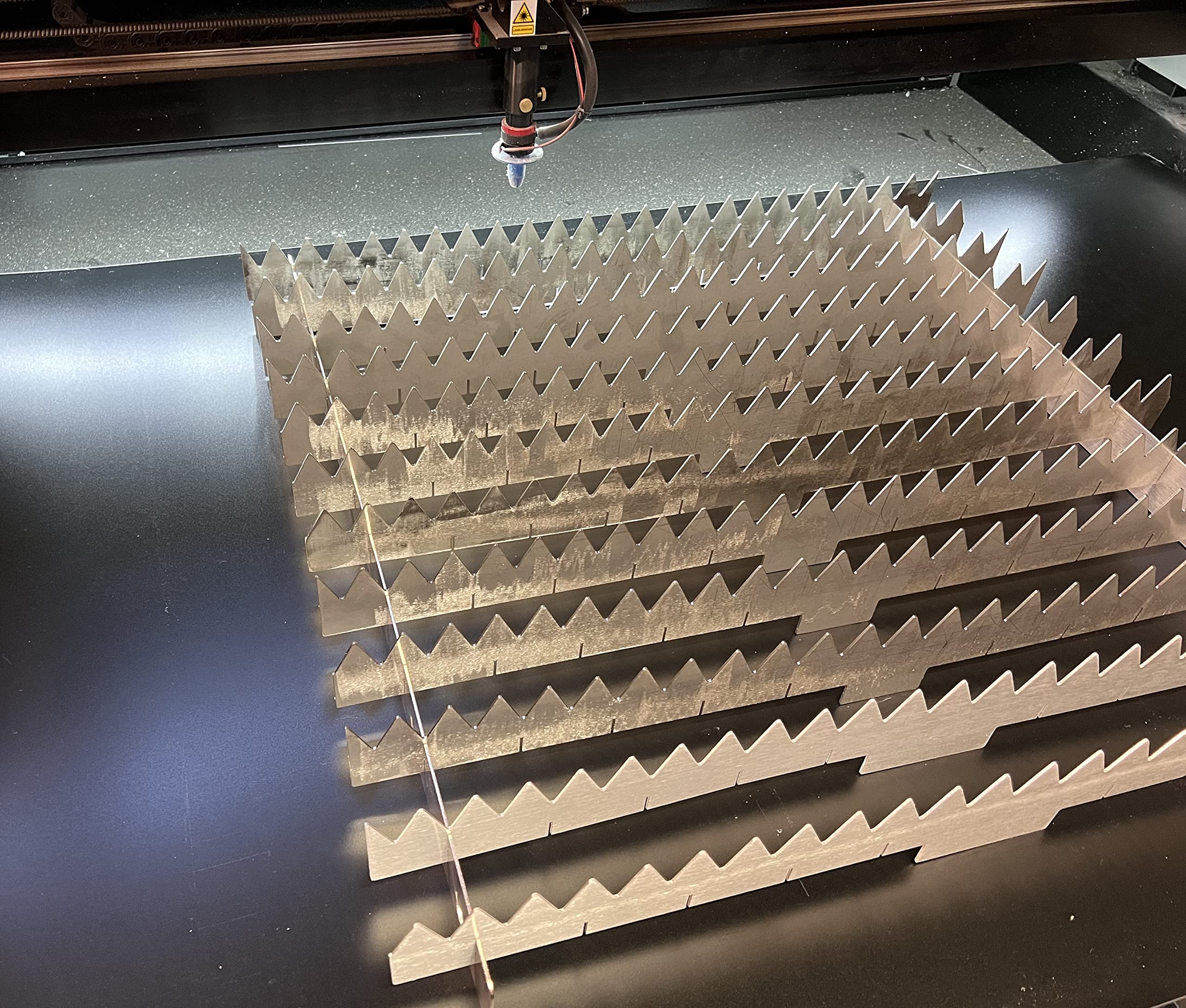 Clean Cut Laser Bed, 2'x2'