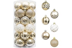Christmas Tree Decorations by Valery Madelyn: Snowy Splendor for Your Holiday Tree