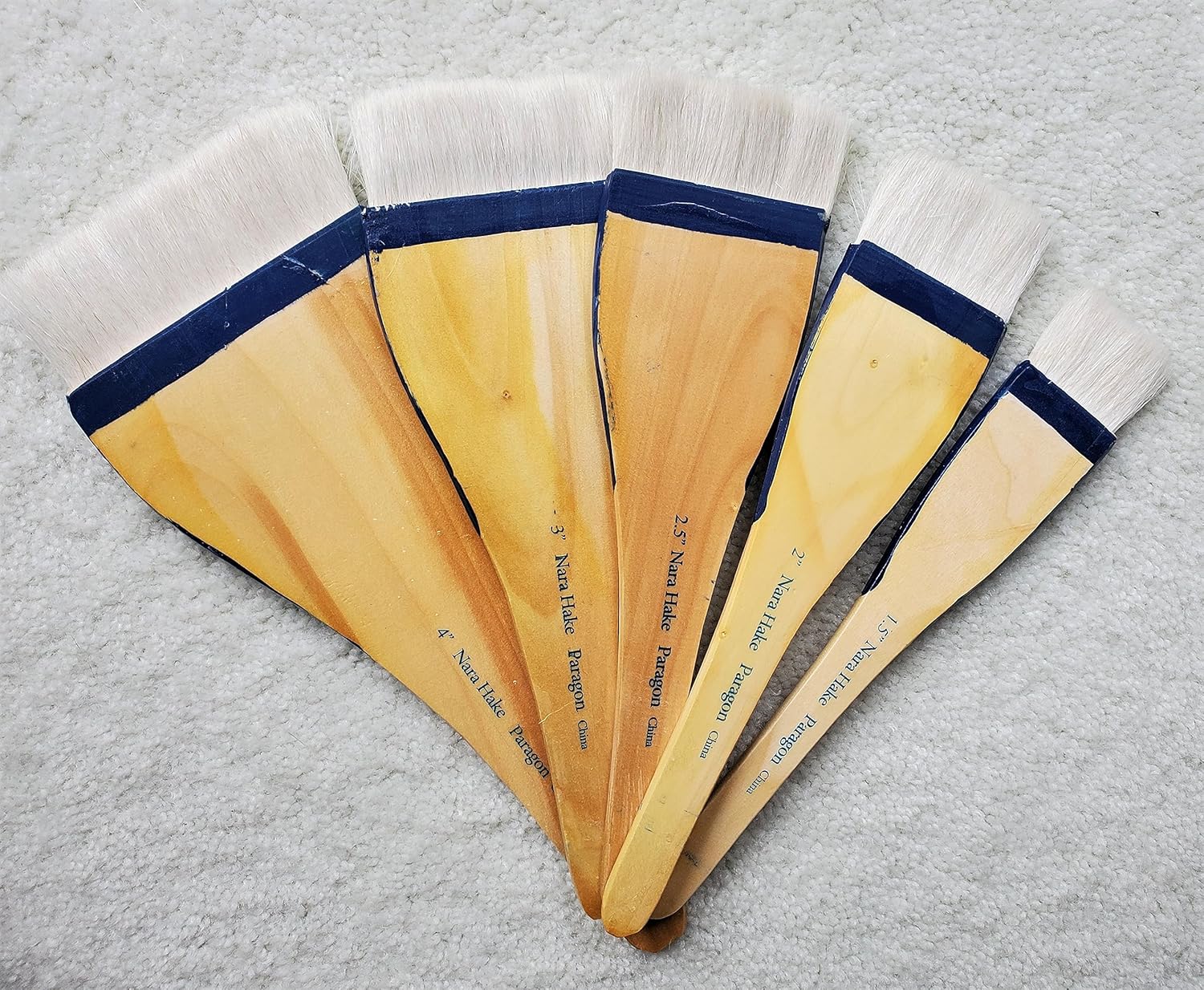 Set of Encaustic Oil Acrylic Brushes, Soft Hair, Bahrain Ubuy