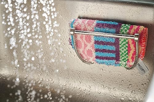 Miniatura 8 de Skoy Paquete de 2 unidades Skoy Scrub, y 4 paños de cocina suecos Skoy Swedish, productos de limpieza reutilizables para cocina y hogar, aptos para