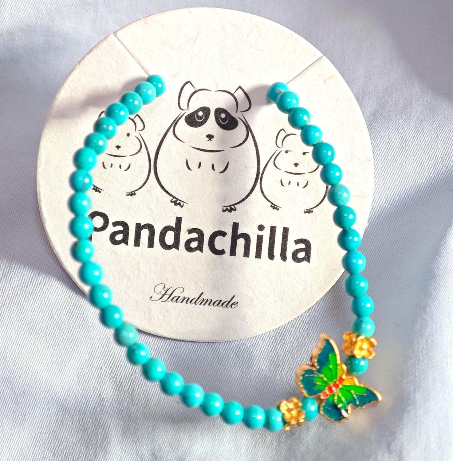 Pandachilla Traditional Tiny Turquoise Bracelet
