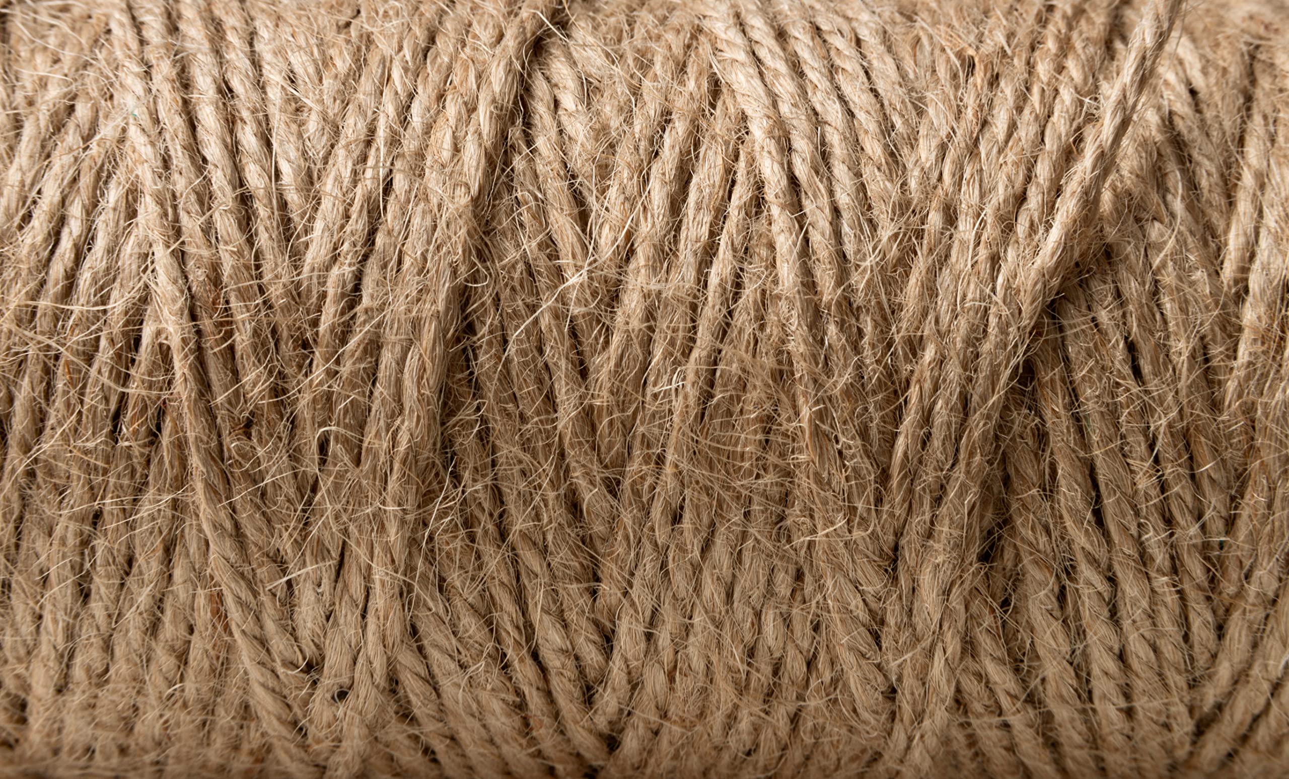 Cheriswelm Corda Di Iuta Naturale 2mm X 100m – Spago Di Canapa Resistente Per Fai Da Te, Regali E Floristica