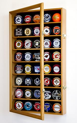 Miniatura 6 de 40Hockey Puck vitrina soporte 98% UV