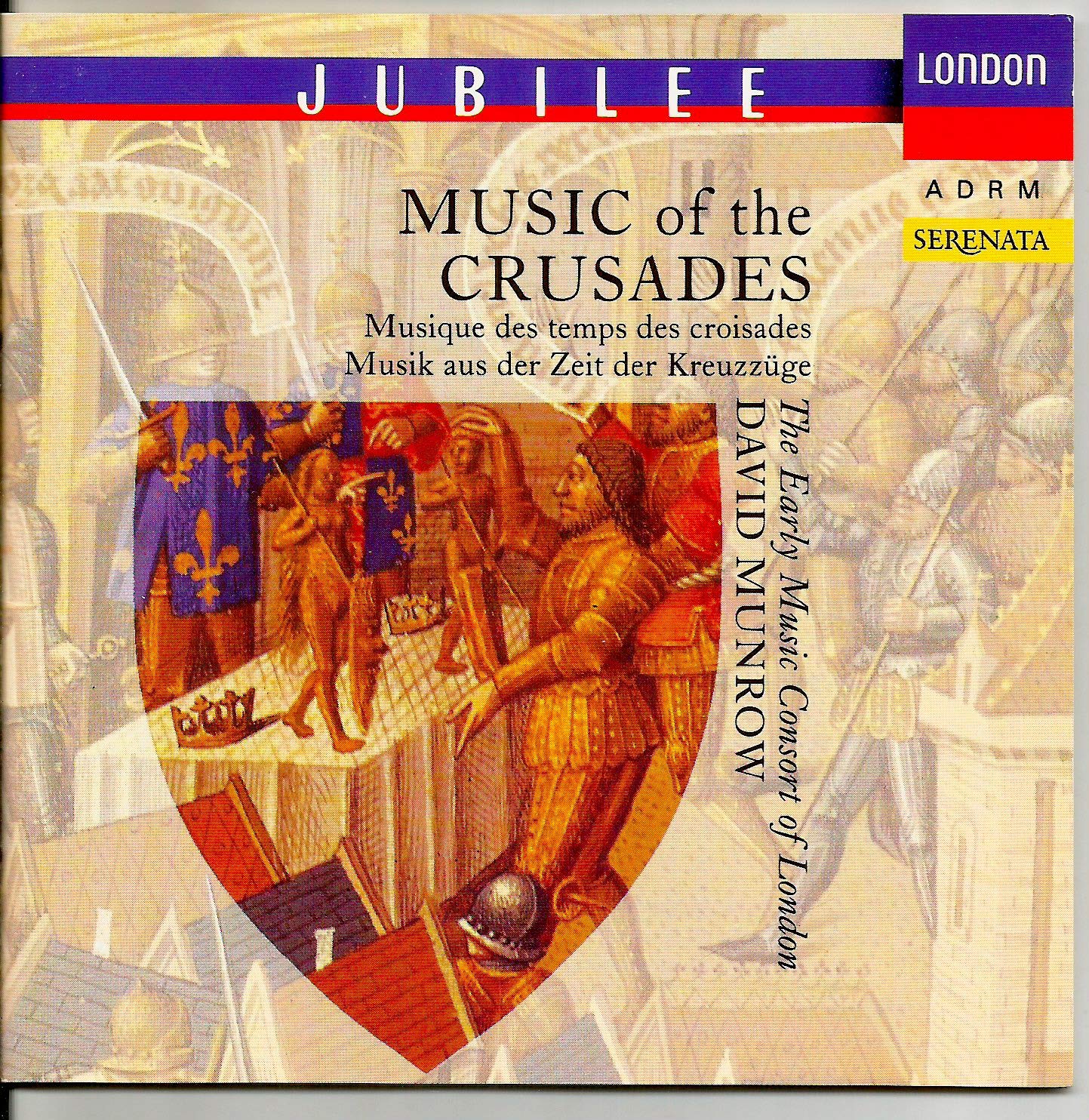 Music of the Crusades [Audio CD] Munrow/Early Music Consort Of London; Various Artists and David Munrow