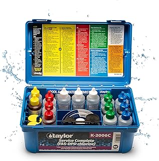 Taylor Service Complete Pool Water Test Kit K-2006C
