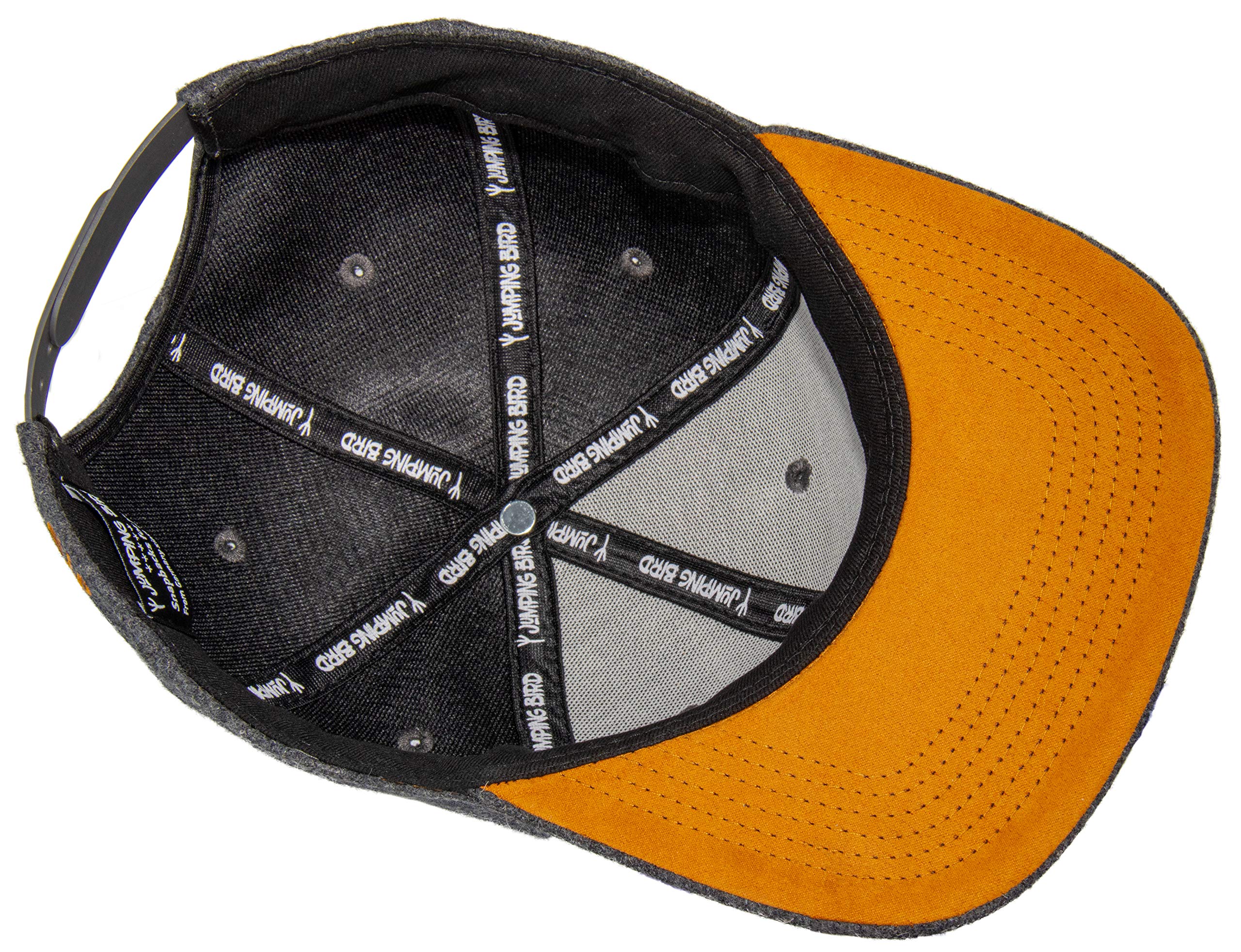 Jumping Bird Baseball Cap Unisex • Outdoor Snapback Cap aus Wolle • Individuell verstellbar 54-62 cm • Kappe