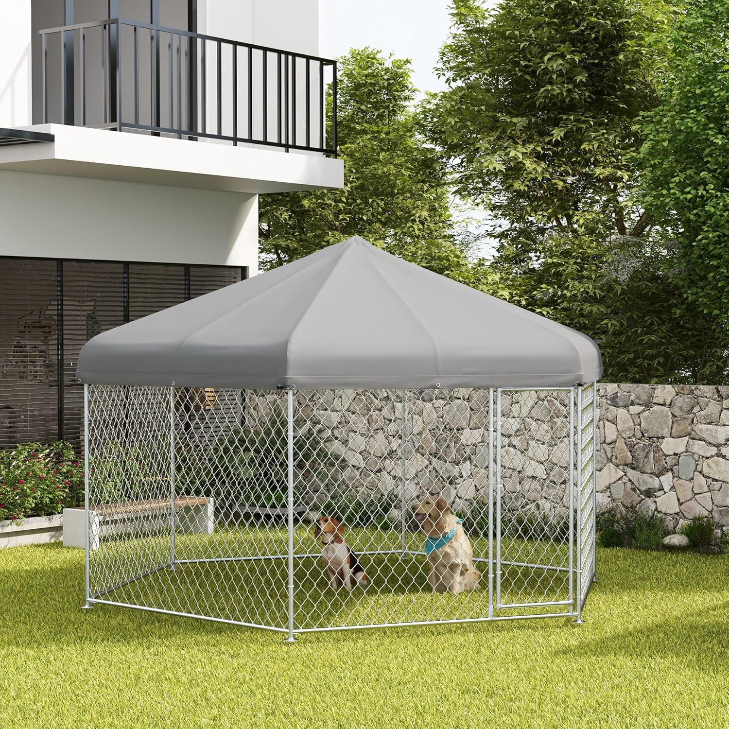 Ultimate Security for Your Pup: PawHut Heavy-Duty Dog Kennel Review