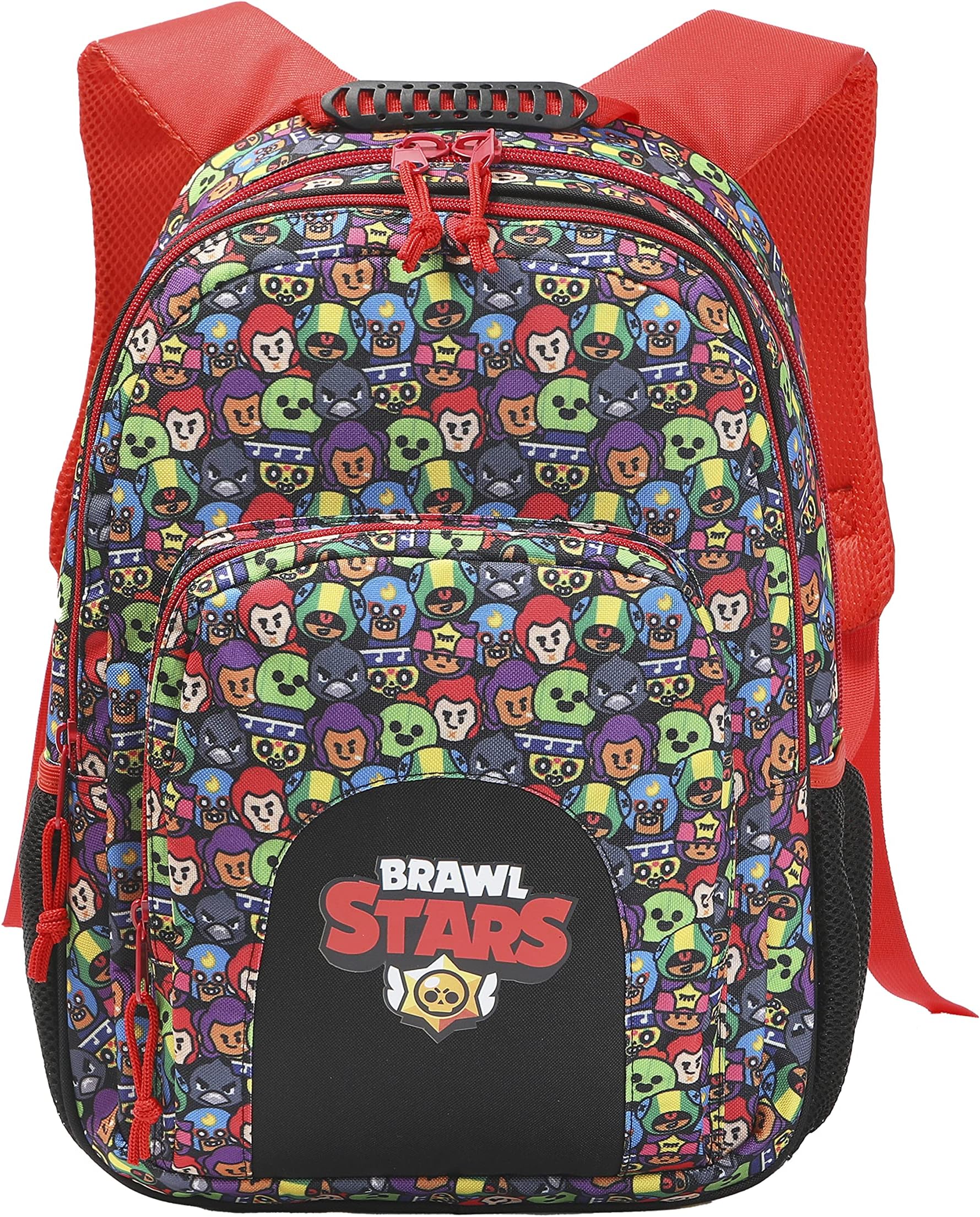CYPBRANDS 43 cm Backpack Adaptable to Trolley Brawl Stars CyP Brands, Red, MC-02-BW, Backpacks