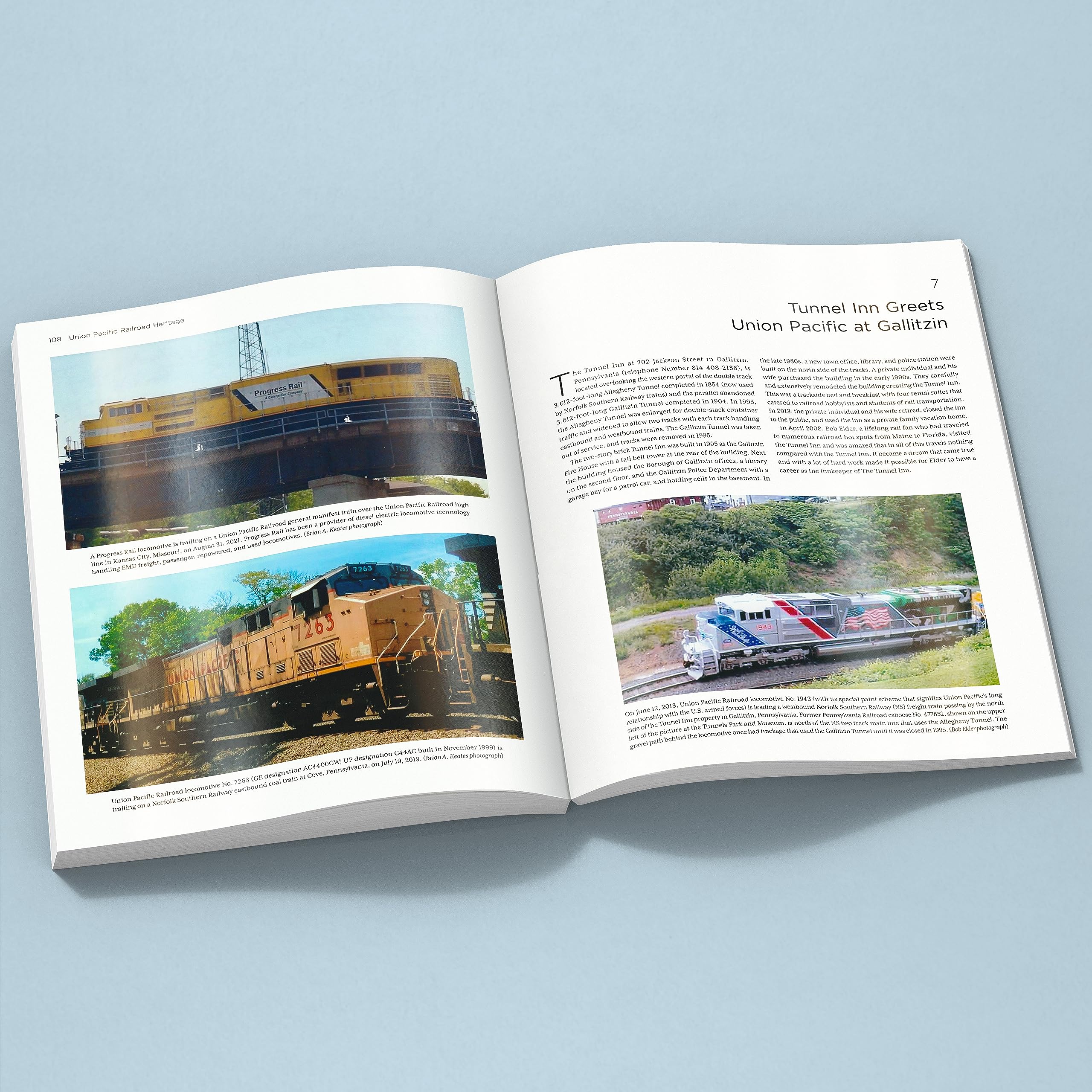 Union Pacific Railroad Heritage (America Through Time)