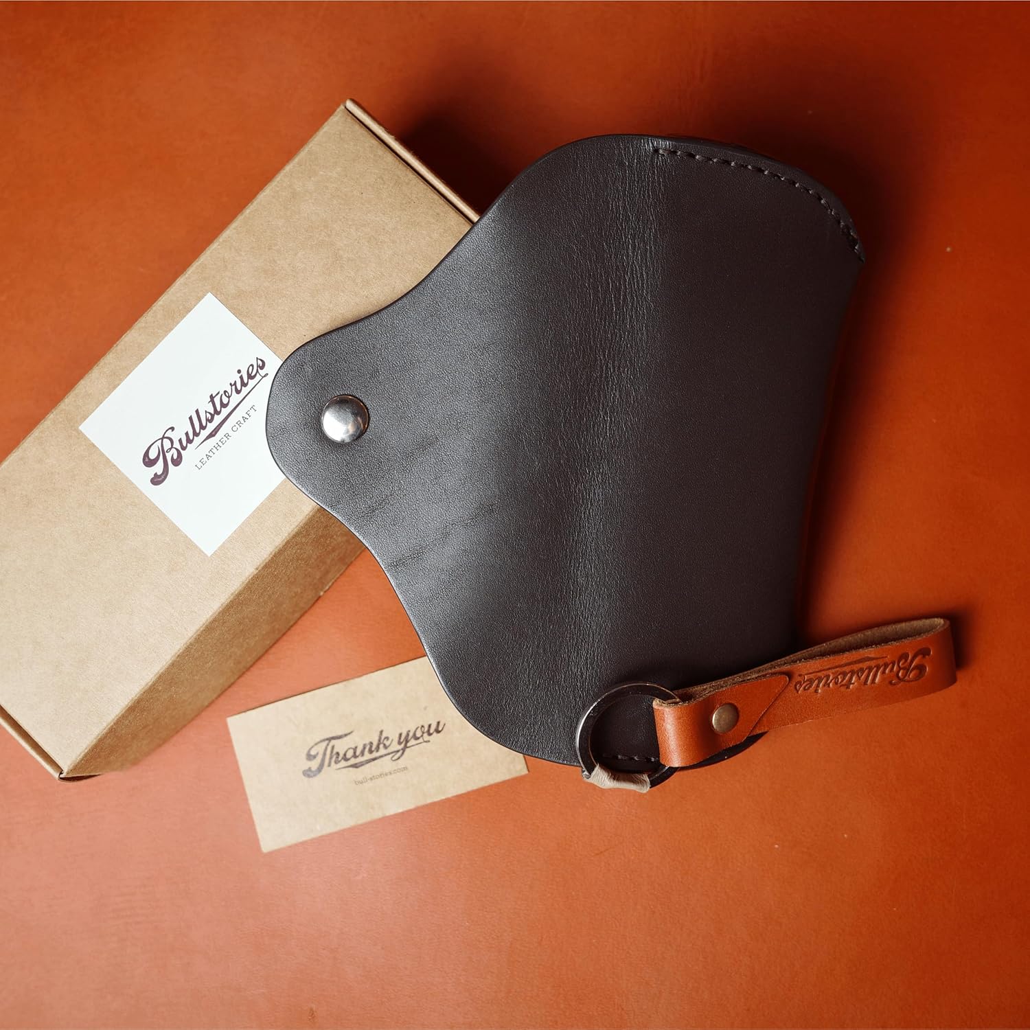 Leather Eyeglasses Case,Flexible Sunglasses Pouch Slim Case for Women Men Horizontal Eyeglass Case - Image 5