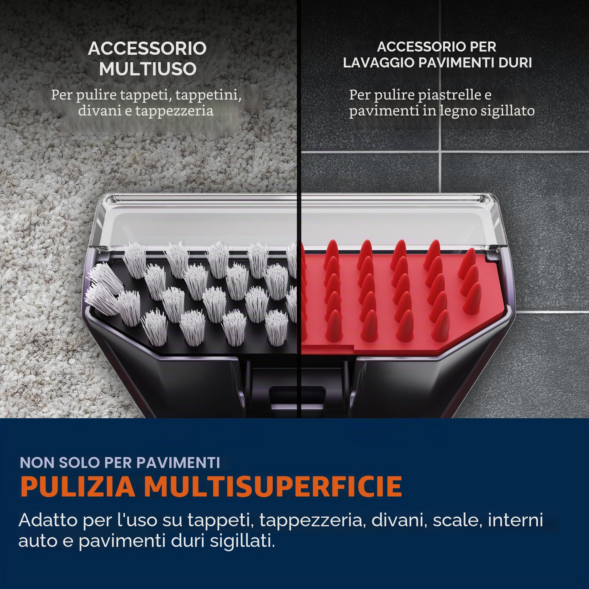 Vax SpotWash Spot Cleaner, smacchiatore, auto, tappezzeria, divano e tappeti, design portatile e compatto, soluzione inclusa rimuove fuoriuscite e macchie, rosso, CDCW-CSXS, Without Pet Tool UK
