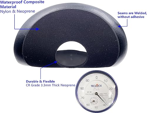Miniatura 5 de Cubierta de rodilla para ducha, protector de ducha de rodilla después de la cirugía, cubierta impermeable de yeso y herida para reemplazo de rodilla