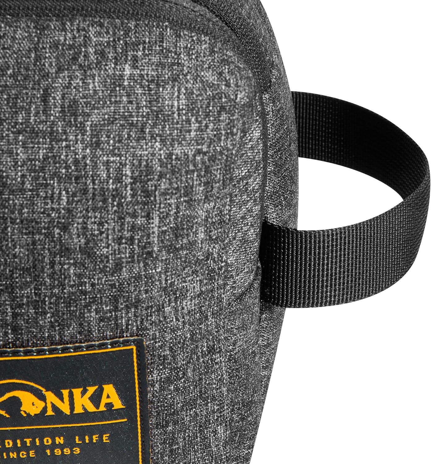 Tatonka Kulturbeutel Cosmetic Double Zip Pouch (6L) - Große Waschtasche mit doppelter Reißverschlussöffnung und Mehreren Fächern - 17 x 27 x 13 cm, Black, 17 x 27 x 13 cm, Large toiletry bag with wide