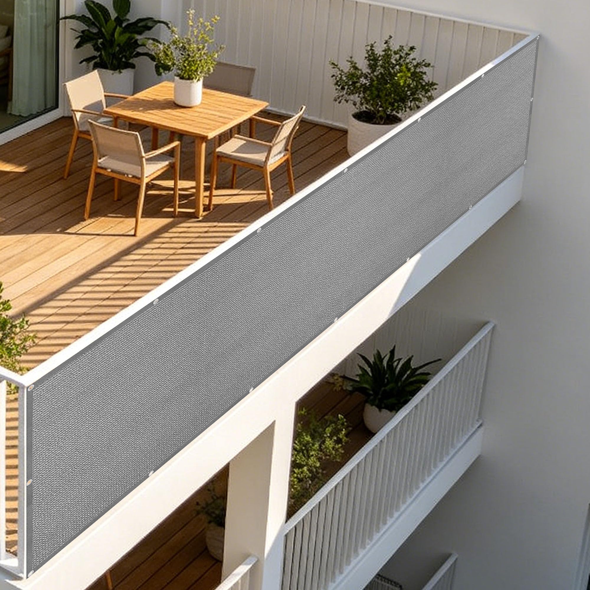 Filet d'ombrage pour serre 2x8 m contre la canicule et les rayons UV