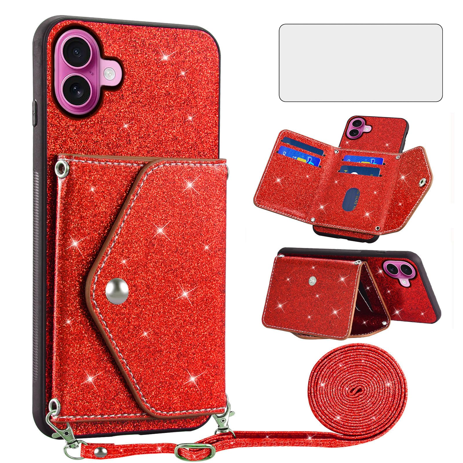 Coque IP 16 Plus GLTSJB US Rouge Asuwish finitions premium - 8