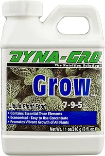 Dyna-Gro Gro-008 Grow 7-9-5 Plant Food, 8-Ounce