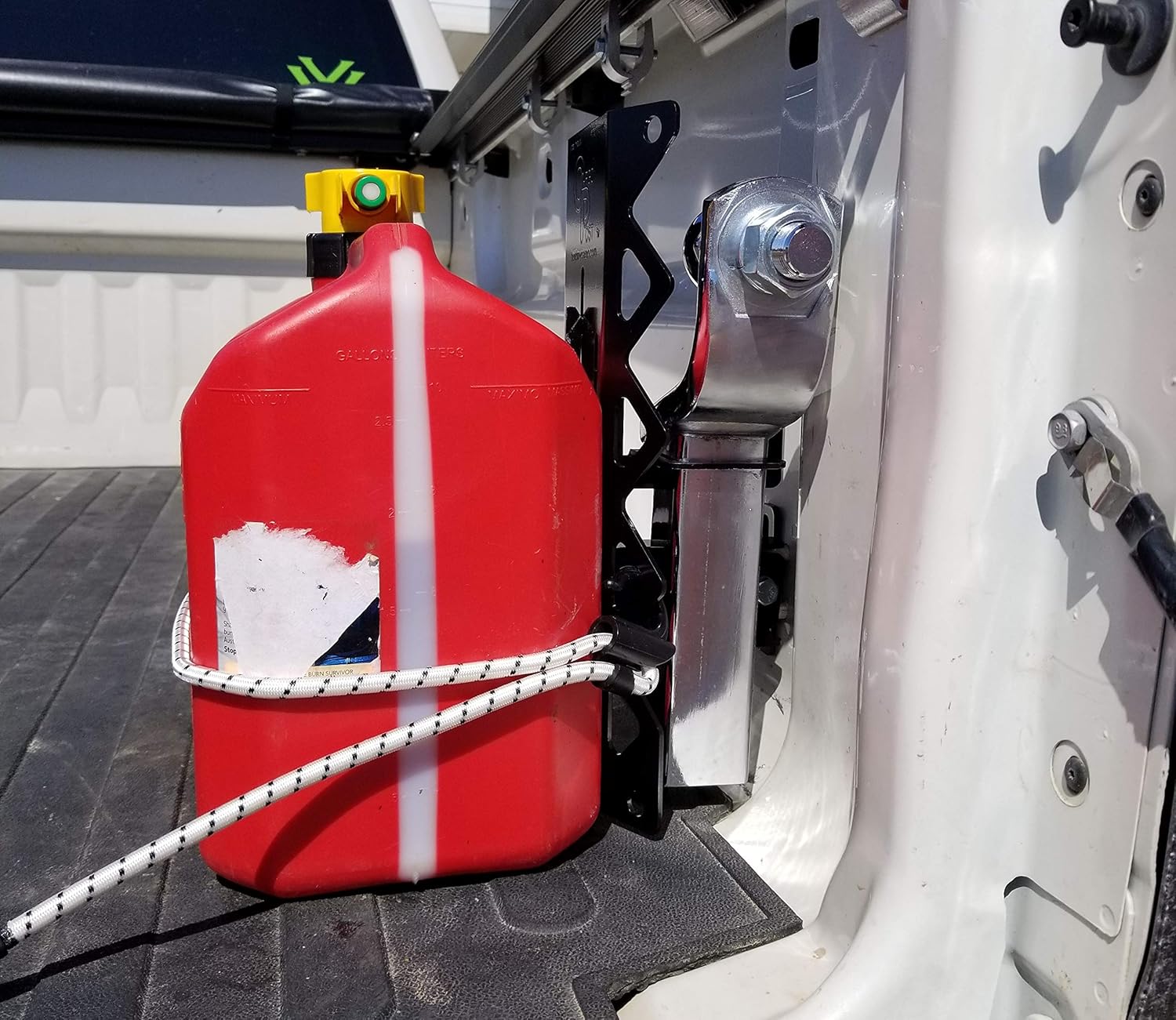 Gas Can Holder for Truck Bed, Tie Down Anchors, Propane Tank Holder - Cargo Post Kit That Holds Down Your Truck Cargo Securely and Installs in Minutes