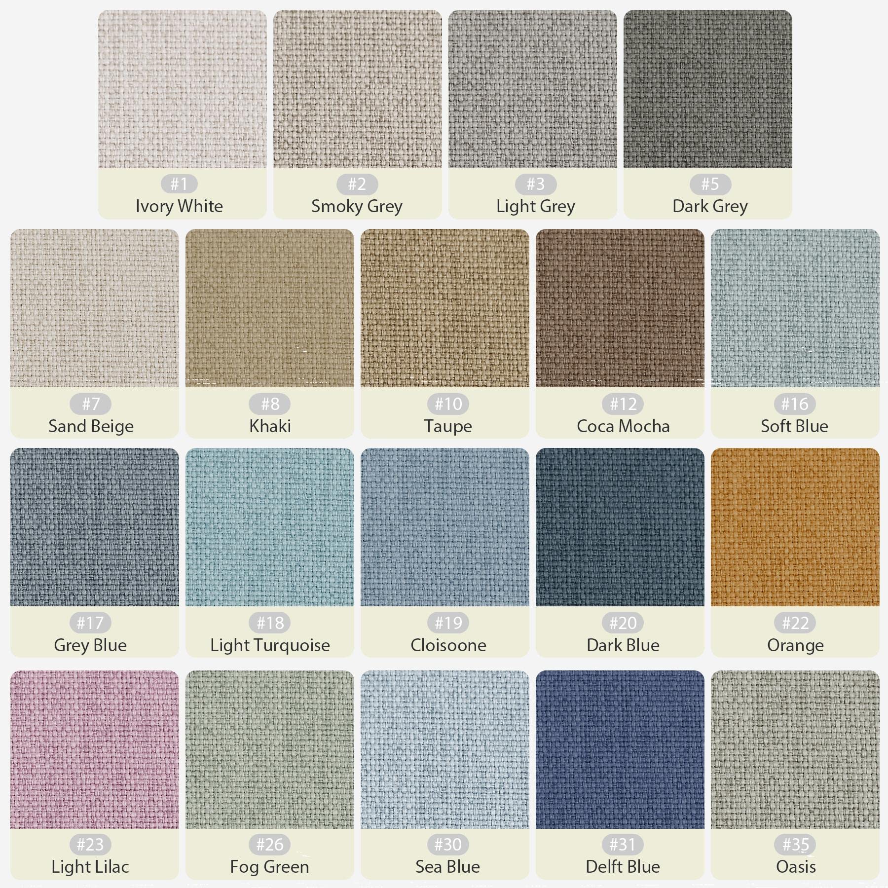 Curtain Fabric Swatches Macochico Velvet Fabric Samples - 40 Color ...