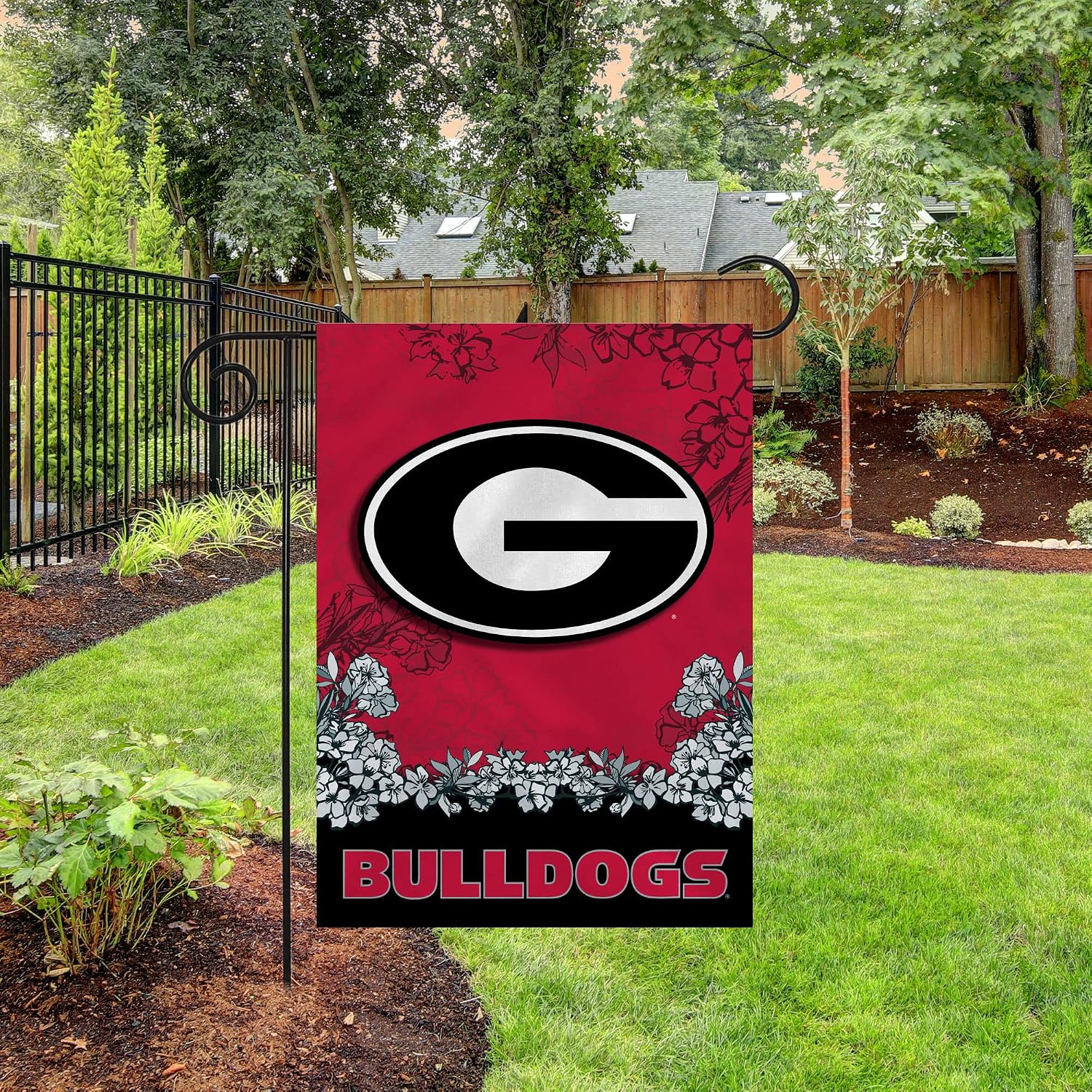 Rico Industries NCAA Standard/Primary 13" x 18" Double Sided Garden Flag - Great Gift for Men, Women, & Fans