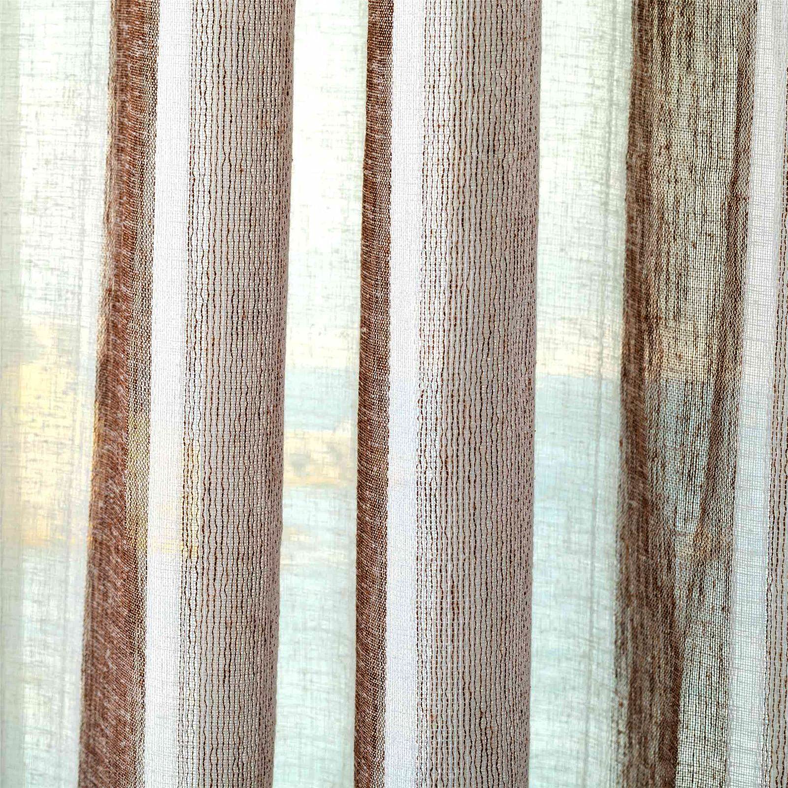 Tenda Finestra/Balcone Con Occhielli Tenda A Pannello Tende A Vela Trasparente Per Soggiorno E Camera Da Letto Modello Tenda Brasilia Beige Cm 140x280 86315868