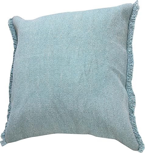 Miniatura 9 de Trade AM Ox Bay - Funda de almohada de algodón orgánico sólido, 20 x 20 pulgadas, color azul