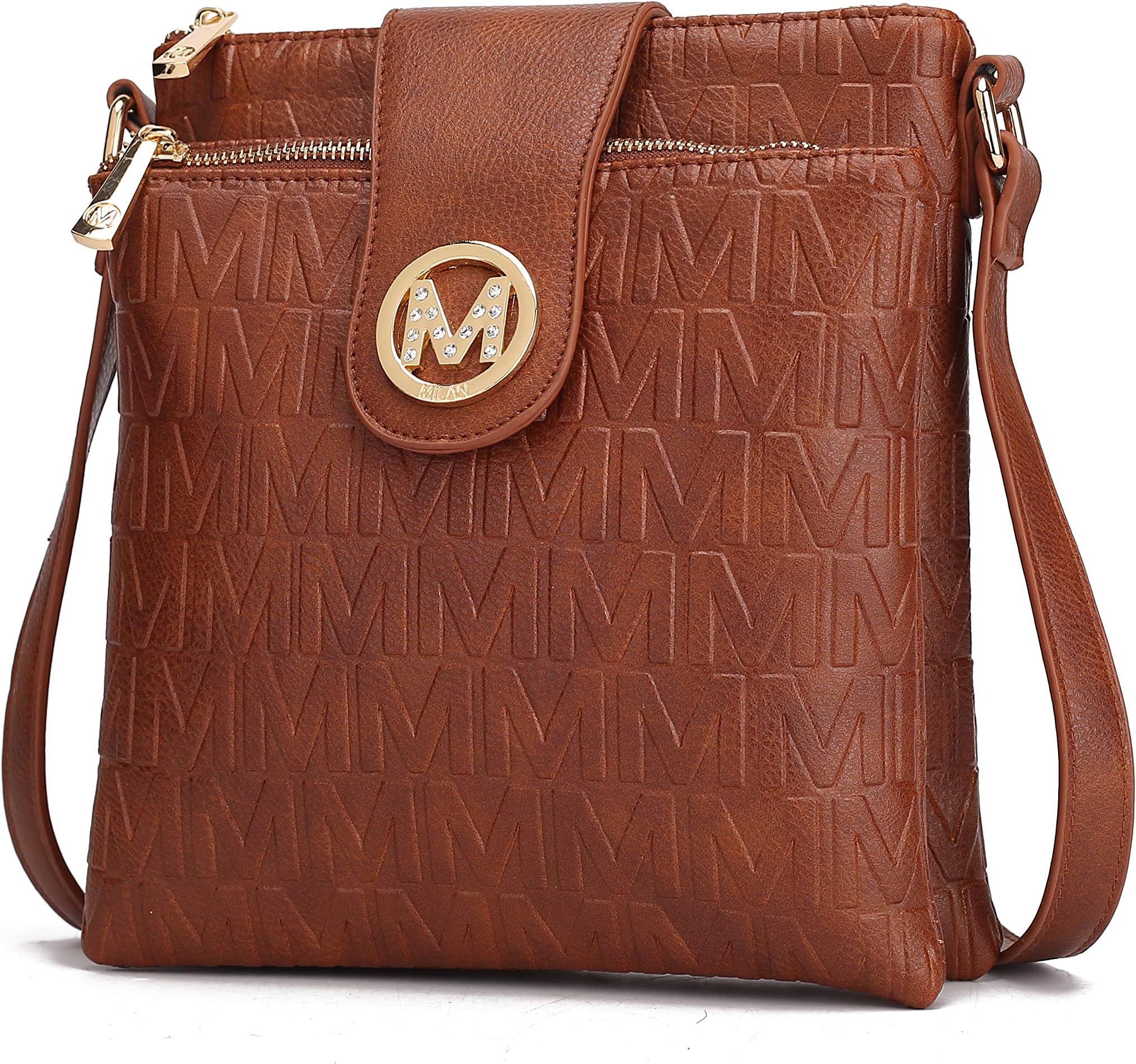 MKF Crossbody Bags for women – Cross body Strap, Messenger Purse – PU Leather Handbag, Womens Fashion Pocketbook