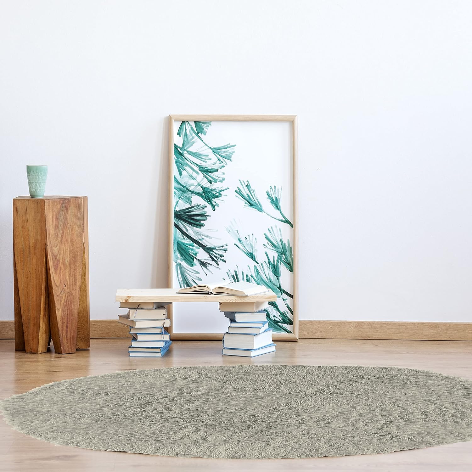 Linon Home Décor Rug, 3'11"x5'11", Gold