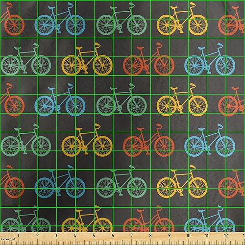 Vista 351 de Ambesonne - Tela de punto elástica