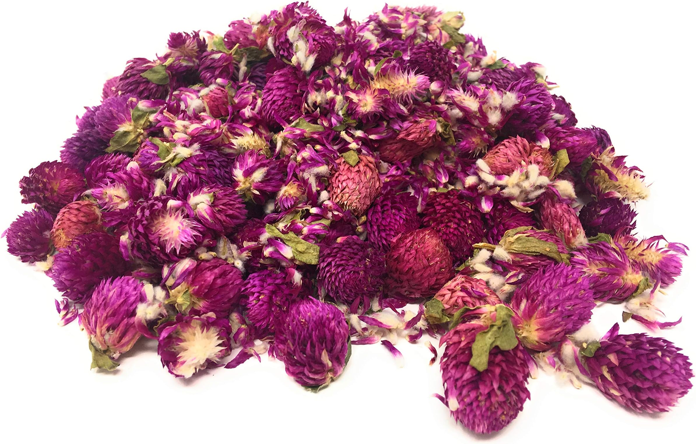 Globe Amaranth Buds & Sprinkles - Perfect for adding that special twist to salads, pastry and fine food | Net weight: 0.52oz / 15g