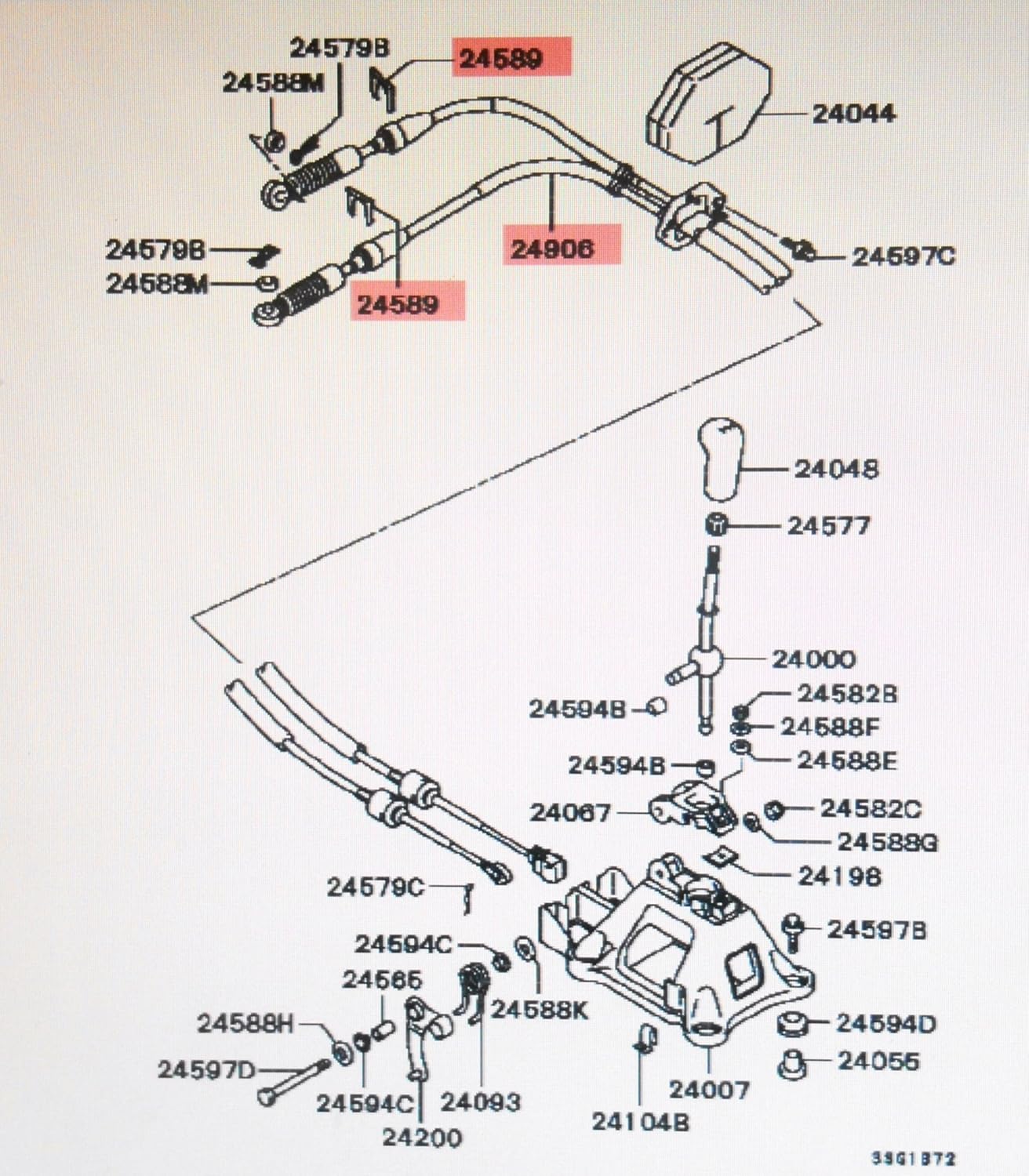2003 mitsubishi eclipse parts diagram