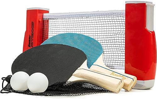 Franklin Sports - Juego de ping-pong portátil completo Franklin Sports - Juego de ping-pong portátil completo