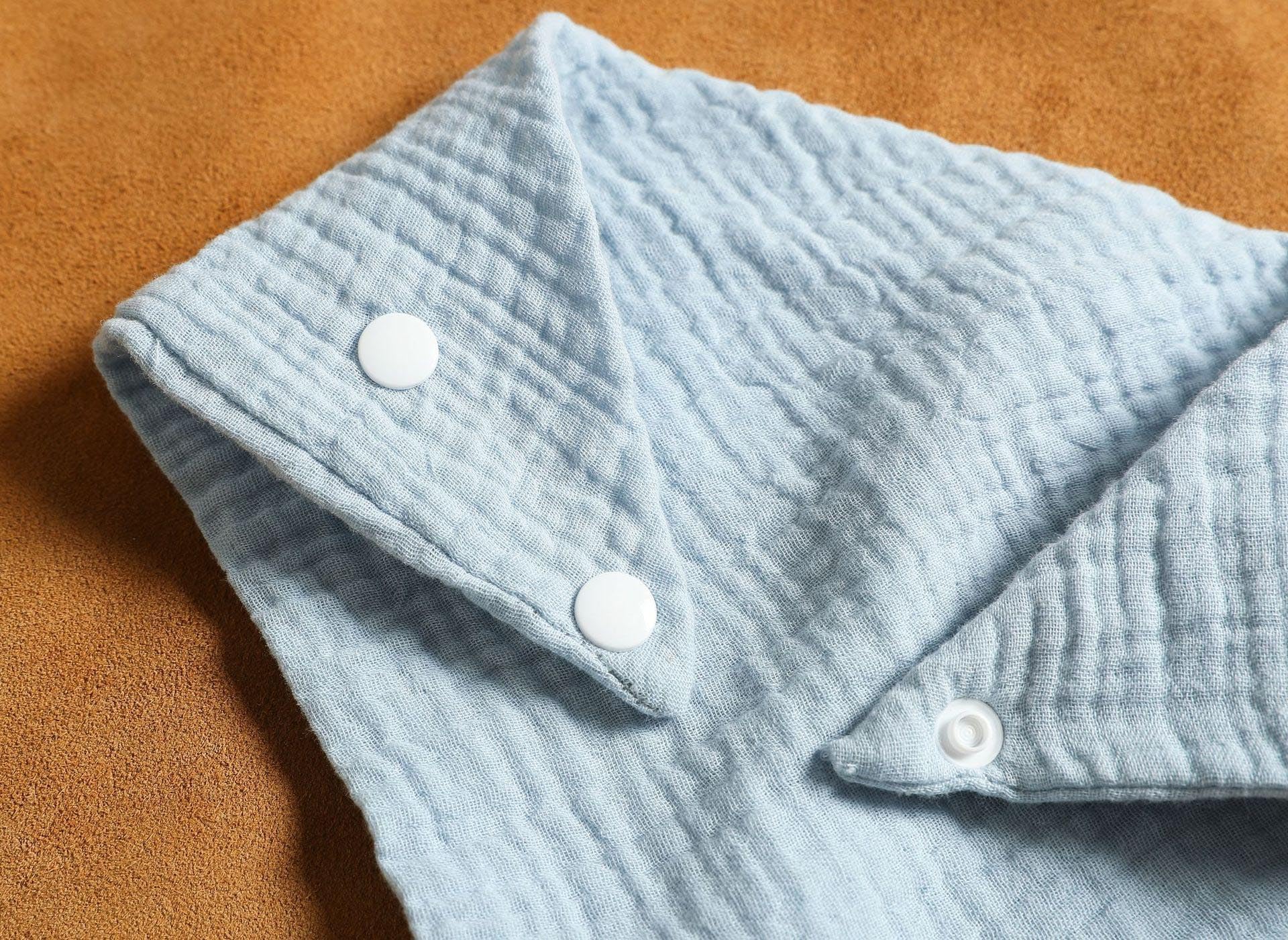 SLOSH Bavoirs Bébé Naissance Bebe Nouveau Né Bandana Coton Doux Absorbant Respirent les nourrissons Unisex Garçons Filles