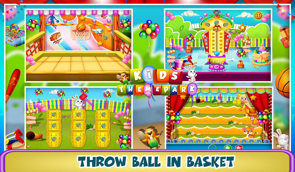 Kids Theme Park Game App on Amazon Appstore