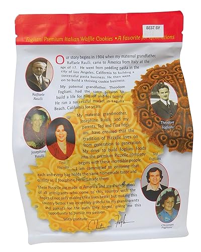 Miniatura 3 de Fogliani - Galletas para galletas de vainilla 5 onzas paquete de 2