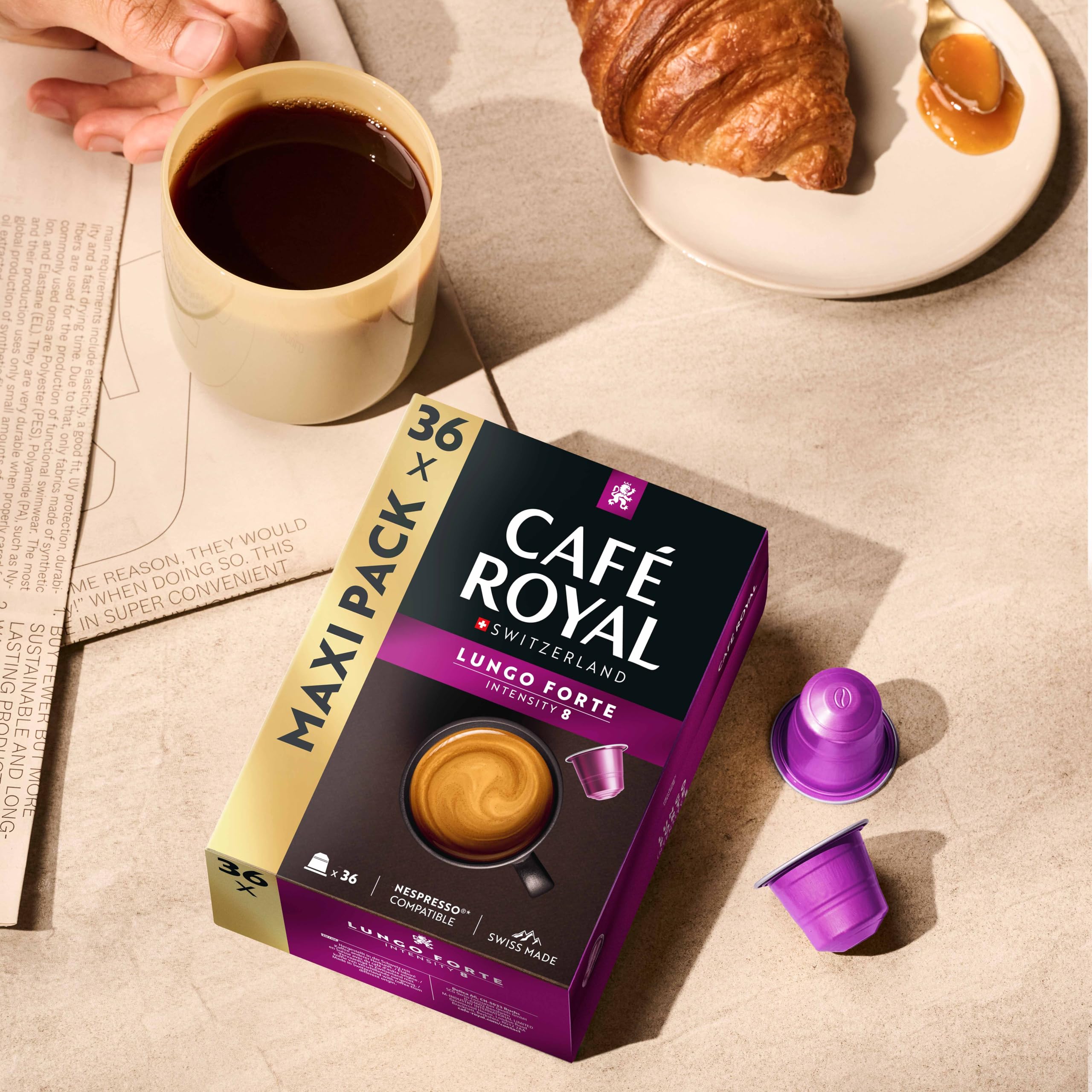 Café Royal Kawa w Kapsułkach, Lungo Forte, 36 kapsułek