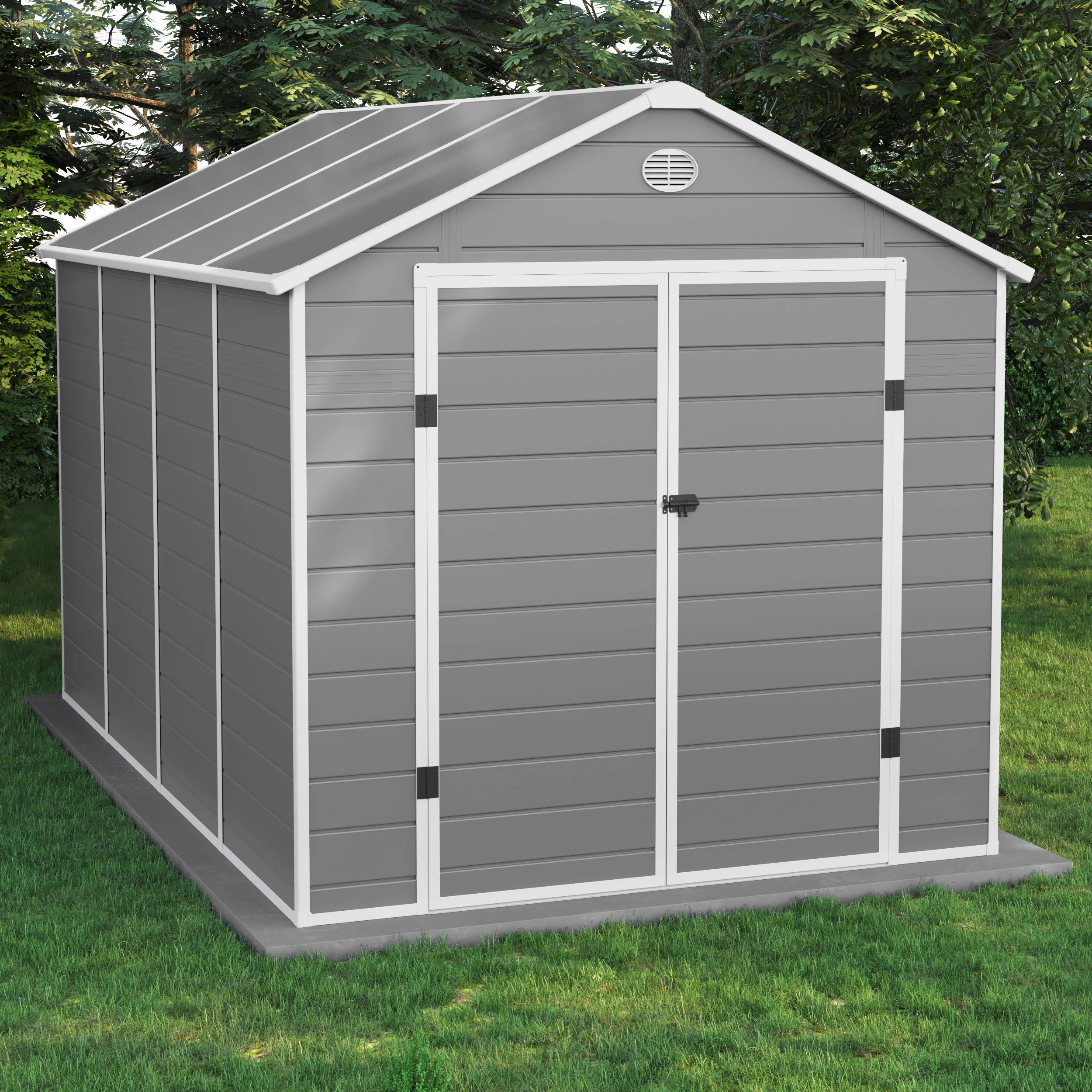 Buy BillyOh Kingston Apex Plastic Shed Inc. Floor Large Plastic