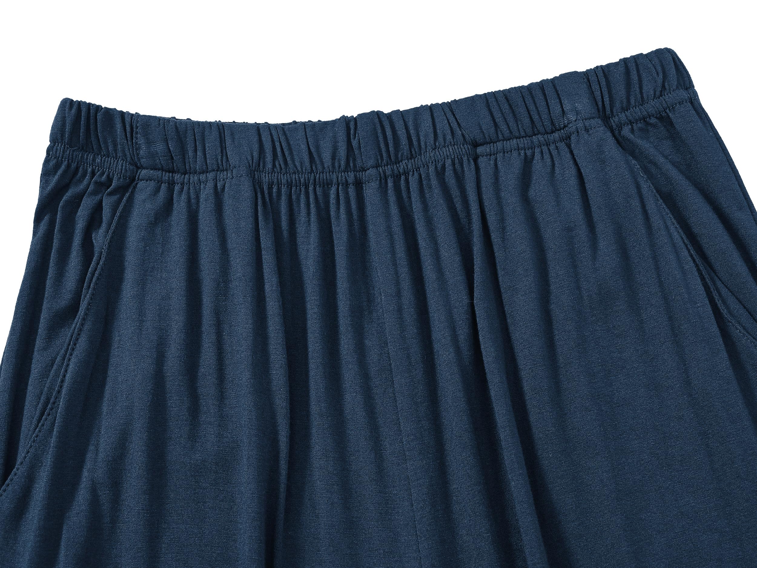 MoFiz Pantalones de Pijama Niños Largos Suave Modal Cintura Elástica Infantil Pants Joggers con Dos Bolsillos 8-18 Años